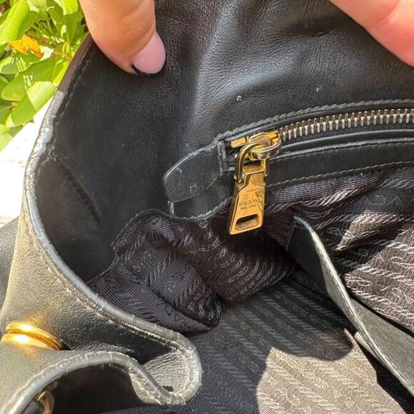 Prada Tessuto Leather Tote - Picture 7 of 15